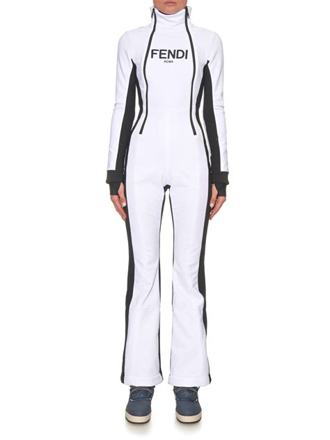 fendi jumpsuit black and white|fendi jumpsuit women's.